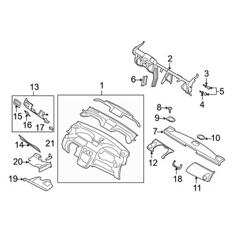 Mazda OE - Instrument Panel