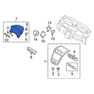 Mazda OE - Instrument Cluster Bezel