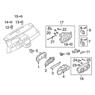Mazda OE - HVAC Temperature Control Bulb