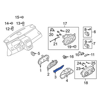 Mazda OE - Instrument Panel Lens