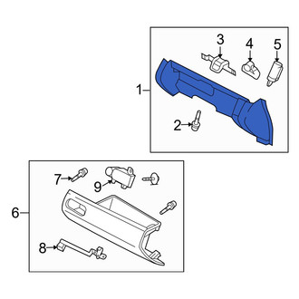 Mazda OE - Front Glove Box