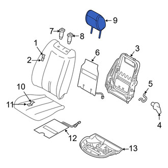Mazda OE - Front Right Headrest