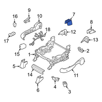 Mazda OE - Front Left Seat Trim Panel