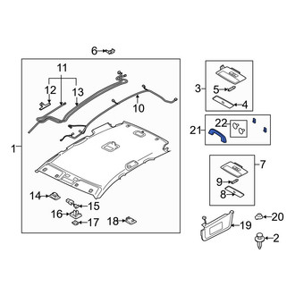 Mazda OE - Front Interior Grab Bar