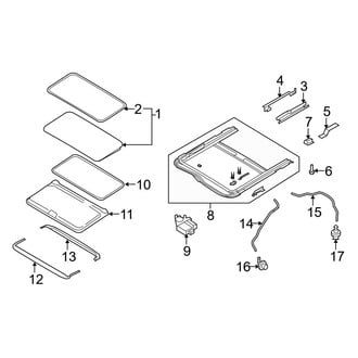 Mazda OE - Roof - Sunroof (With Sunroof)