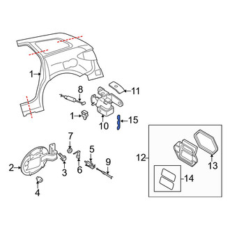 Mazda OE - Rear Left Stone Guard
