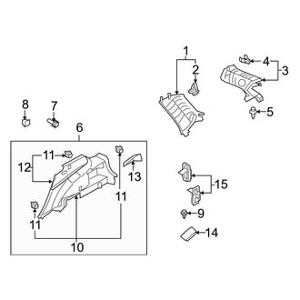 Mazda OE - Quarter Panel - Interior Trim