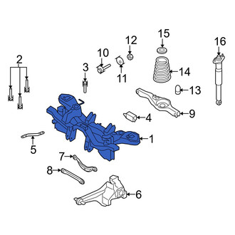 Mazda OE - Rear Suspension Subframe Crossmember