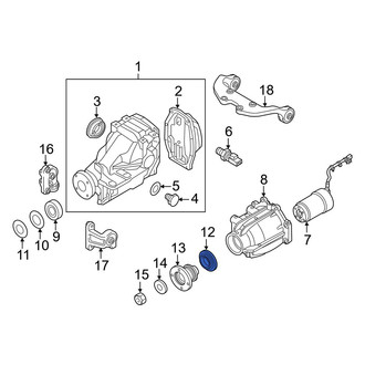 Mazda OE - Rear Differential Pinion Seal