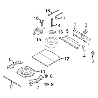 Mazda OE - Rear Body & Floor - Interior Trim