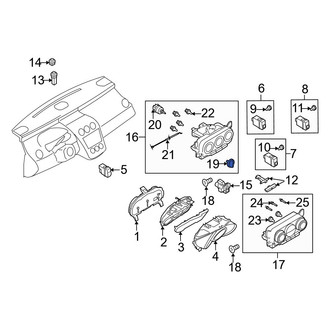 Mazda OE - HVAC Heater Control Knob
