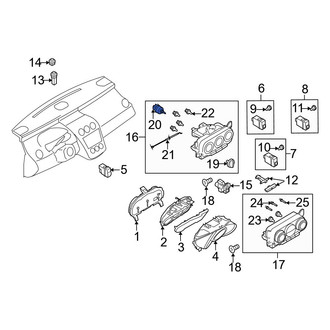 Mazda OE - HVAC Blower Control Switch