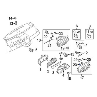 Mazda OE - HVAC Temperature Control Bulb
