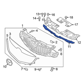 Mazda OE - Grille Emblem Bracket