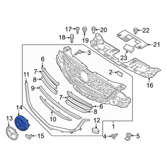 Mazda OE - Grille Emblem Bracket