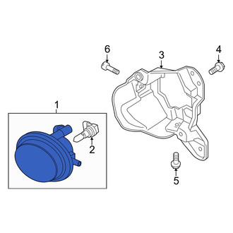 Mazda OE - Front Right Fog Light