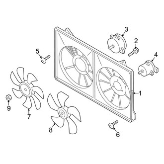 Mazda OE - Cooling Fan (2.5L)