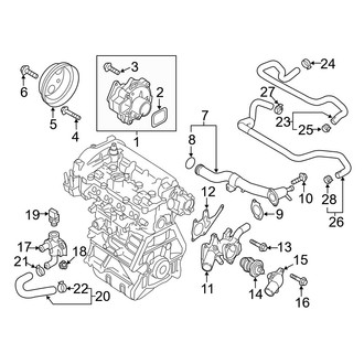 Mazda OE - Cooling - Water Pump (2.0L)