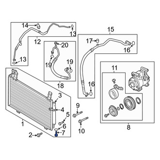 Mazda OE - Drive Motor Inverter Coolant Reservoir Bolt