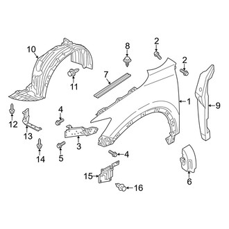 Mazda OE - Fender & Components