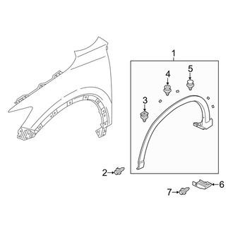 Mazda OE - Fender - Exterior Trim