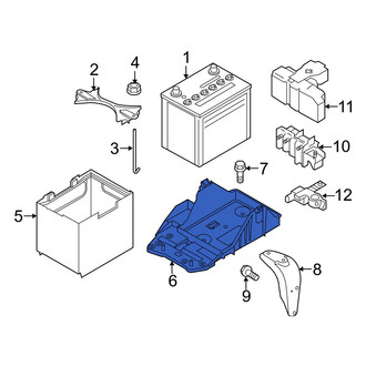 Mazda OE - Battery Tray