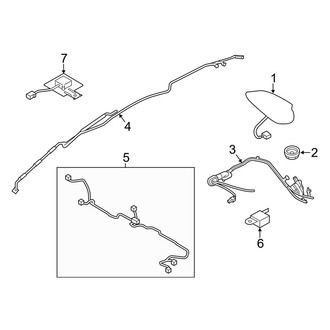 Mazda OE - Electrical - Antenna