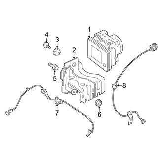 Mazda OE - Electrical - ABS Components