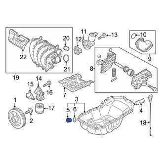 Mazda OE - Transmission Drain Plug