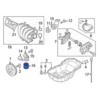 Mazda OE - Engine Oil Filter