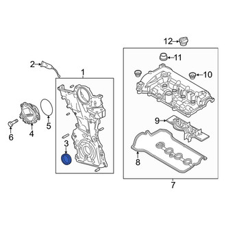 Mazda OE - Front Engine Crankshaft Seal