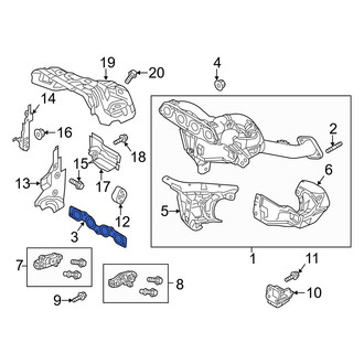 Mazda OE - Exhaust Manifold Gasket