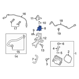 Mazda OE - Vapor Canister Purge Solenoid