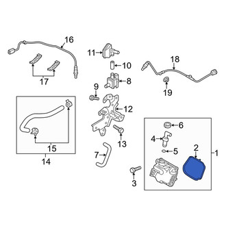 Mazda OE - Vapor Canister Purge Valve Assembly Gasket