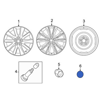 Mazda OE - Wheel Cap