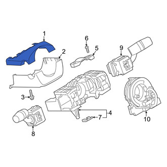 Mazda OE - Upper Steering Column Cover