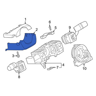 Mazda OE - Lower Steering Column Cover