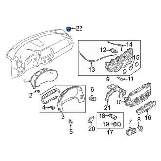 Mazda OE - Sun Load Temperature Sensor