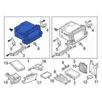 Mazda OE - Radio Control Unit