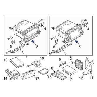 Mazda OE - Radio Knob