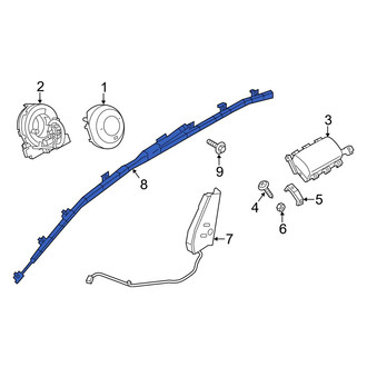 Mazda OE - Left Curtain Air Bag