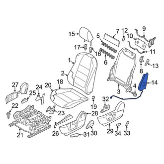 Mazda OE - Front Left Seat Air Bag