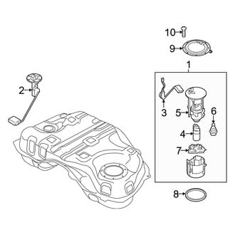 Mazda OE - Fuel System - Fuel Pump (AWD)