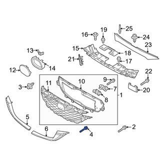 Mazda OE - Grille Retainer