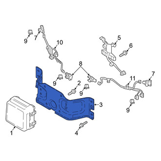 Mazda OE - Cruise Control Distance Sensor Bracket