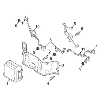 Mazda OE - Front Parking Aid Sensor Housing