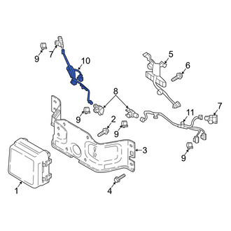 Mazda OE - Front Right Parking Aid System Wiring Harness