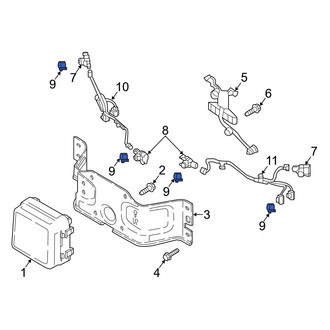 Mazda OE - Rear Parking Aid Sensor Housing