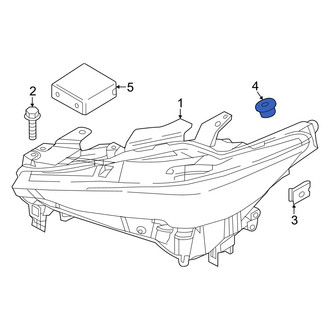 Mazda OE - Headlight Fastener Clip