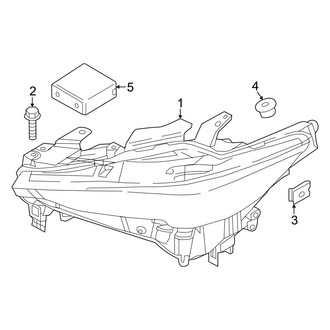 Mazda OE - Front Lamps - Headlamps
